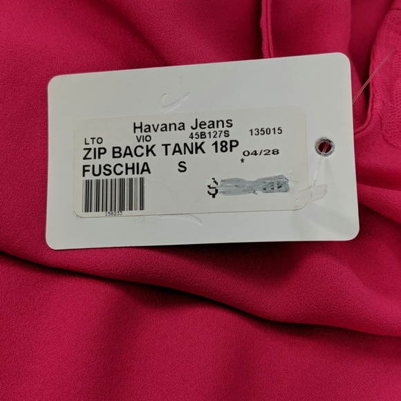 NWT Violet - Hot Pink High Low Tank - Picture 6 of 7